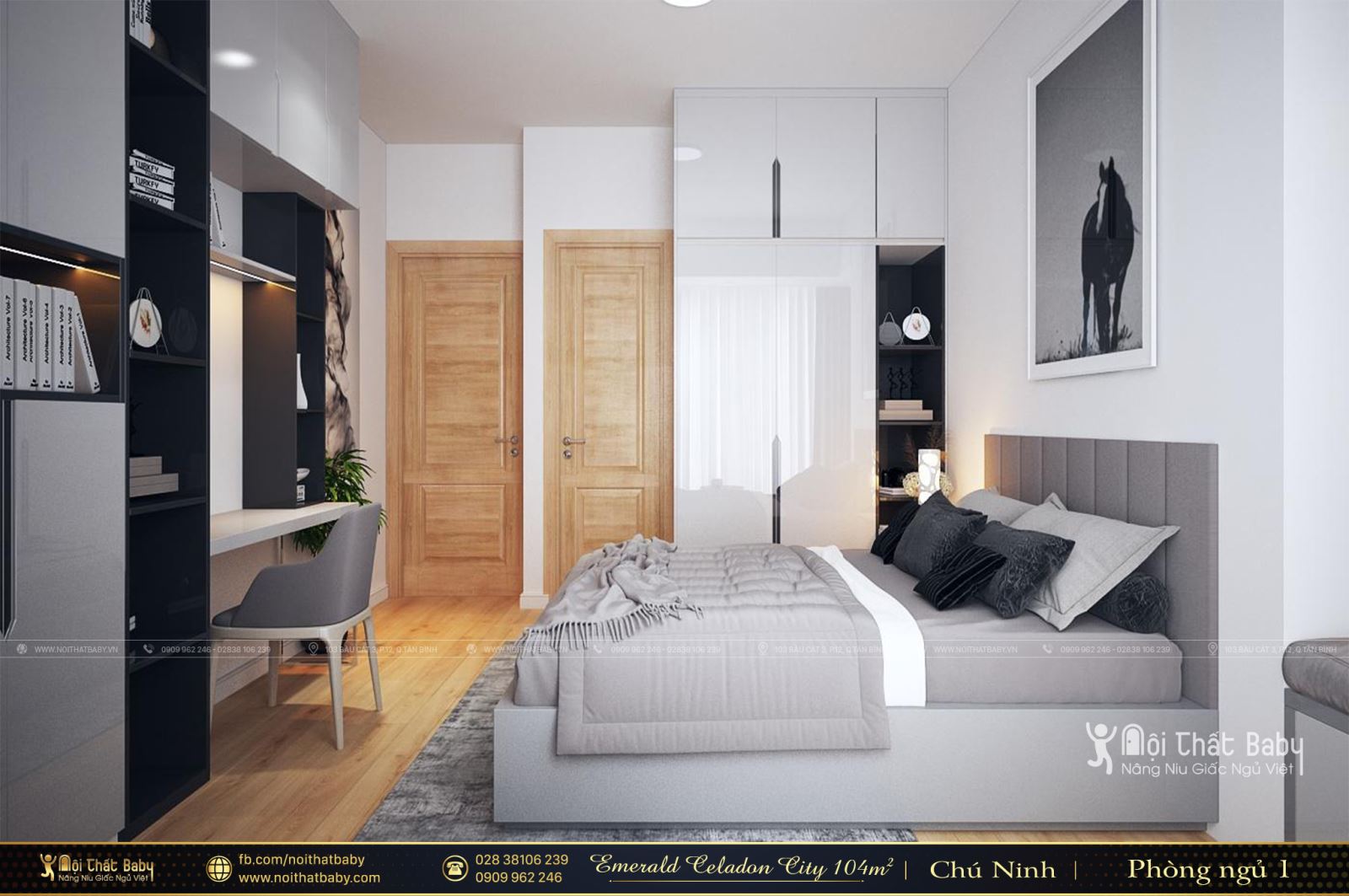 Tổng hợp các mẫu thiết kế nội thất Chung cư Emerald Celadon City